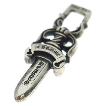 Chrome Hearts 10 Dagger Pendant Top Silver