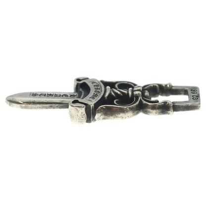 Chrome Hearts 10 Dagger Pendant Top Silver