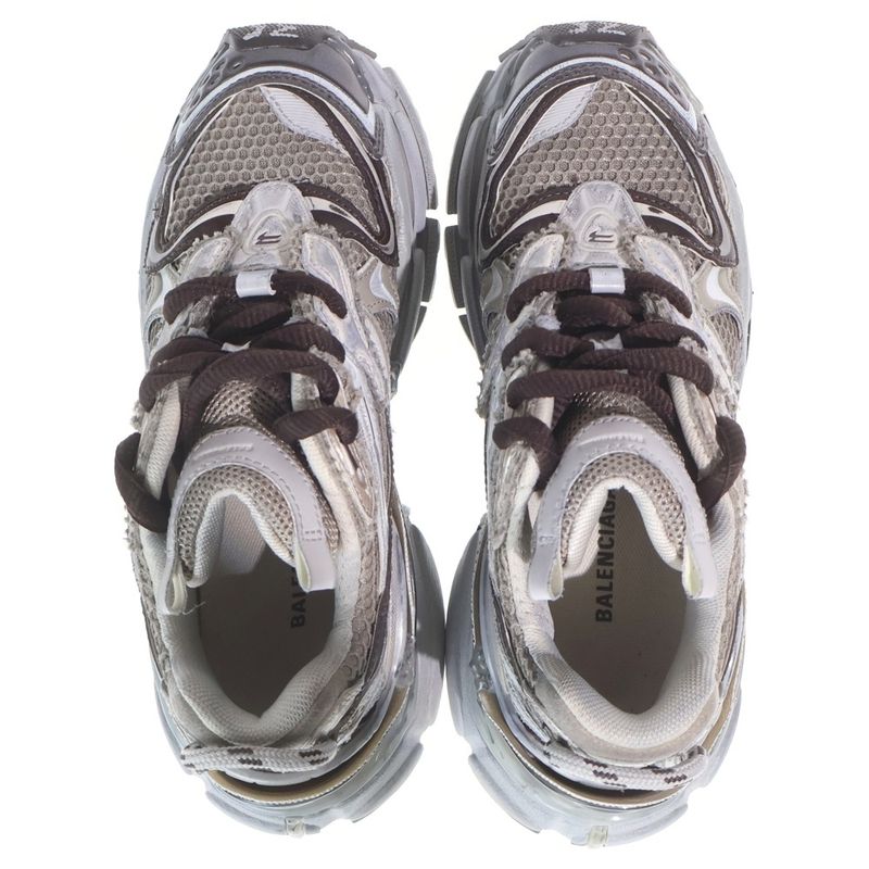 Balenciaga Runner 2.0 Low Cut Sneakers Gray