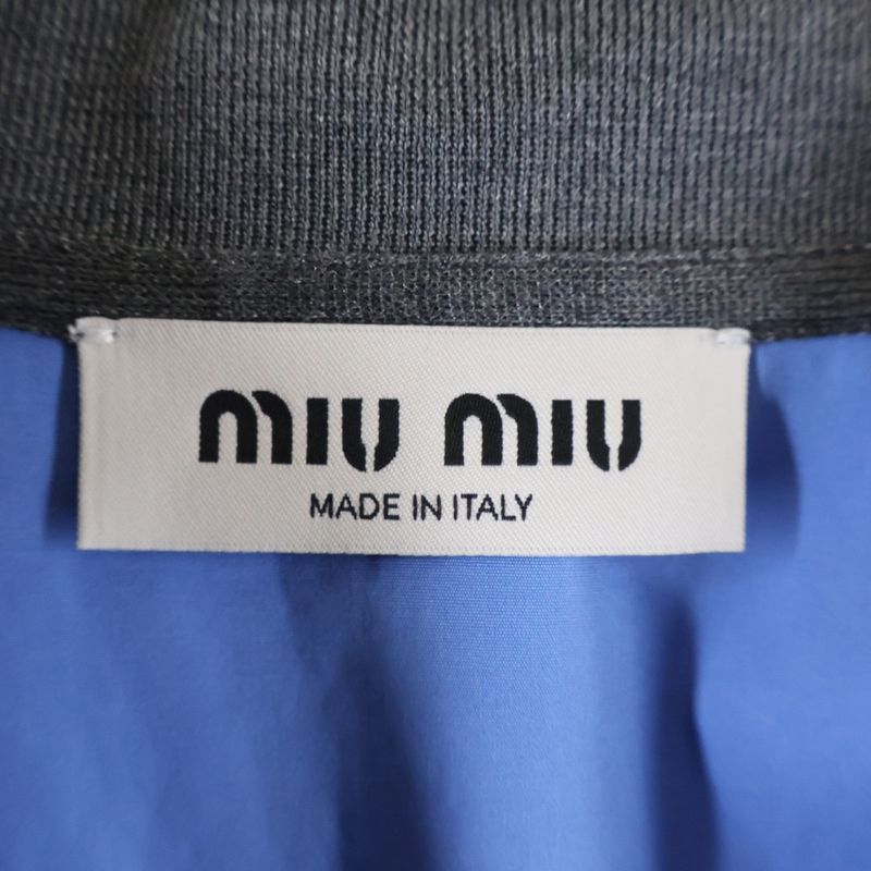 Miu Miu Camicie Maglia Popeline Shirt Kami Che Oh Long Sleeve Sgre Bull