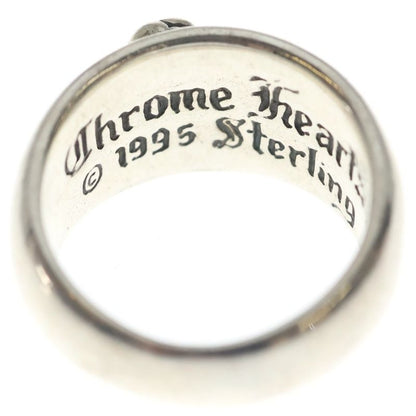 Chrome Hearts Heart in Band Silver Ring