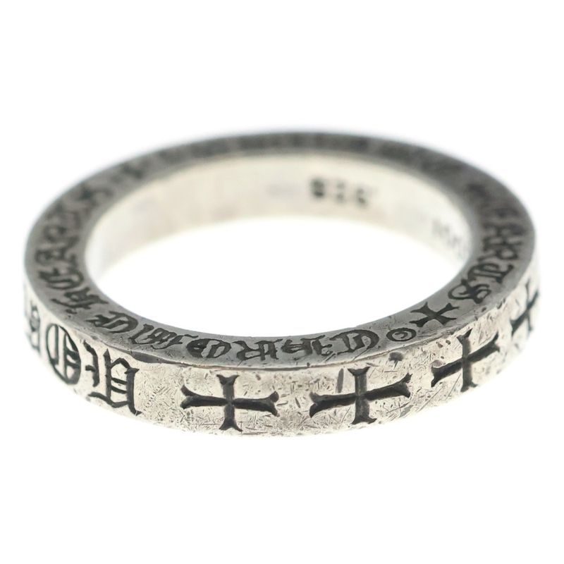 Chrome Hearts mm Spacer Fuckyou Dia mm Diamond Silver Ring