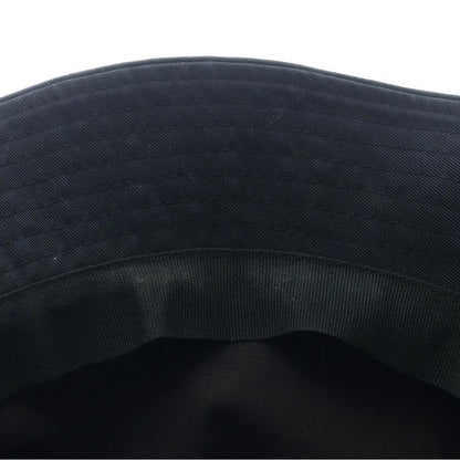 Celine Bucket Hat Logo Print Black