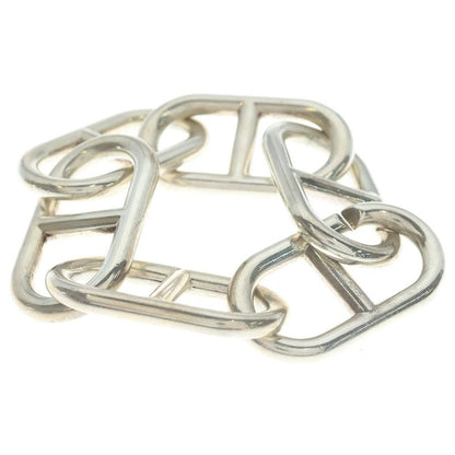 Hermes Chaine D'ancre Bracelet Silver Vintage