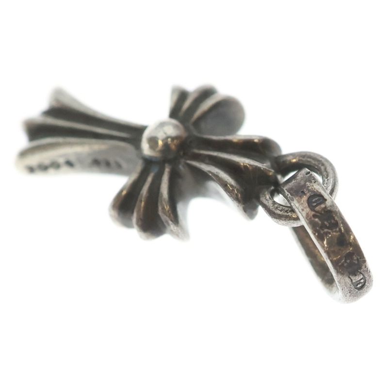 Chrome Hearts Crs Bbyfat Baby Fat Cross Pendant Top Silver