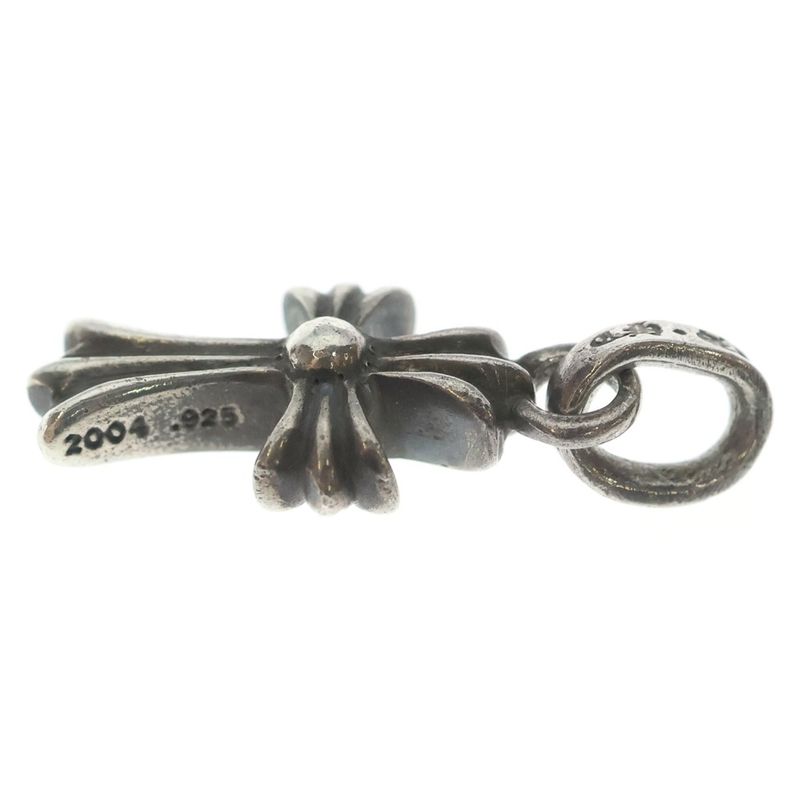 Chrome Hearts Crs Bbyfat Baby Fat Cross Pendant Top Silver
