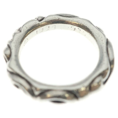 Chrome Hearts Scrl Band Scroll Ring Silver