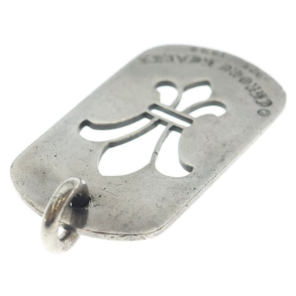 Chrome Hearts D Tag Lrg CO BS Fluer BS Flag Dog Tag Necklace Top