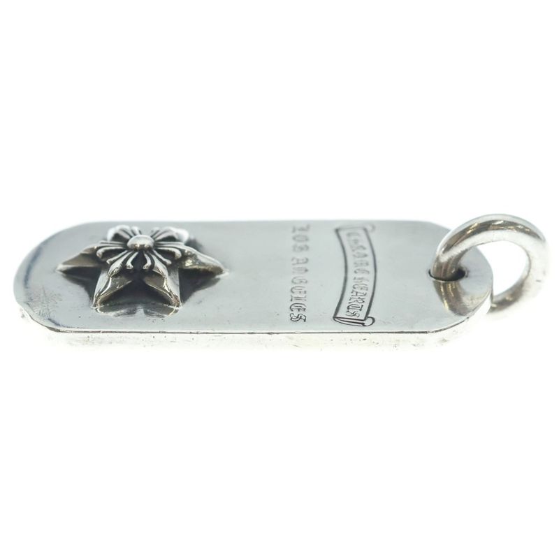 Chrome Hearts Raised Star Dogtag Dog Tag la Limited Silver Necklace Top