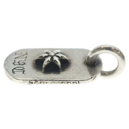 Chrome Hearts Raised Dogtag Dog Tag Nyc Limited Star Charm Silver Necklace Top