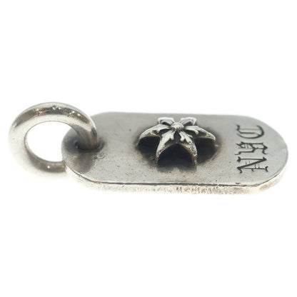 Chrome Hearts Raised Dogtag Dog Tag Nyc Limited Star Charm Silver Necklace Top