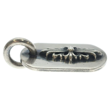 Chrome Hearts Raised Dogtag Dog Tag Charm Silver Necklace Top