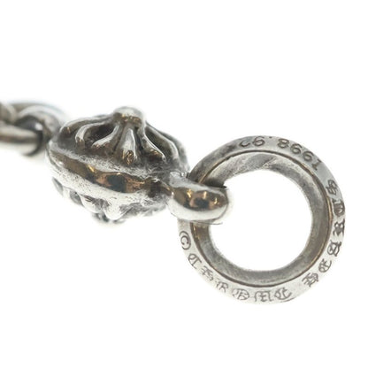 Chrome Hearts Tny CH Crs 1 Ball Tiny CH Cross Charm Pendant Top Silver