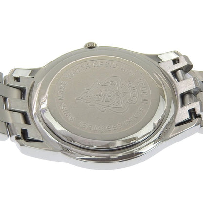 Gucci Stainless Steel Quartz Analog Display Boys Black Dial Watch