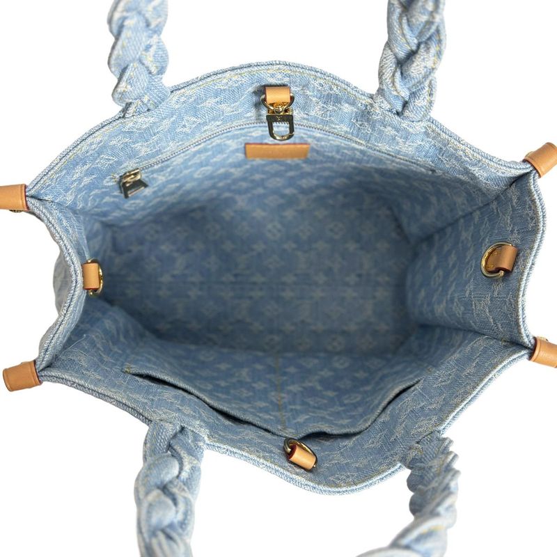 Louis Vuitton Monogram Denim Tote Togo PM 2-Way