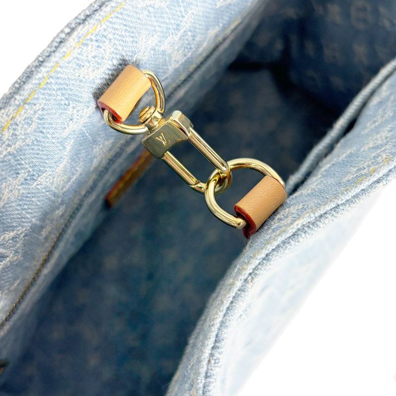Louis Vuitton Monogram Denim Tote Togo PM 2-Way