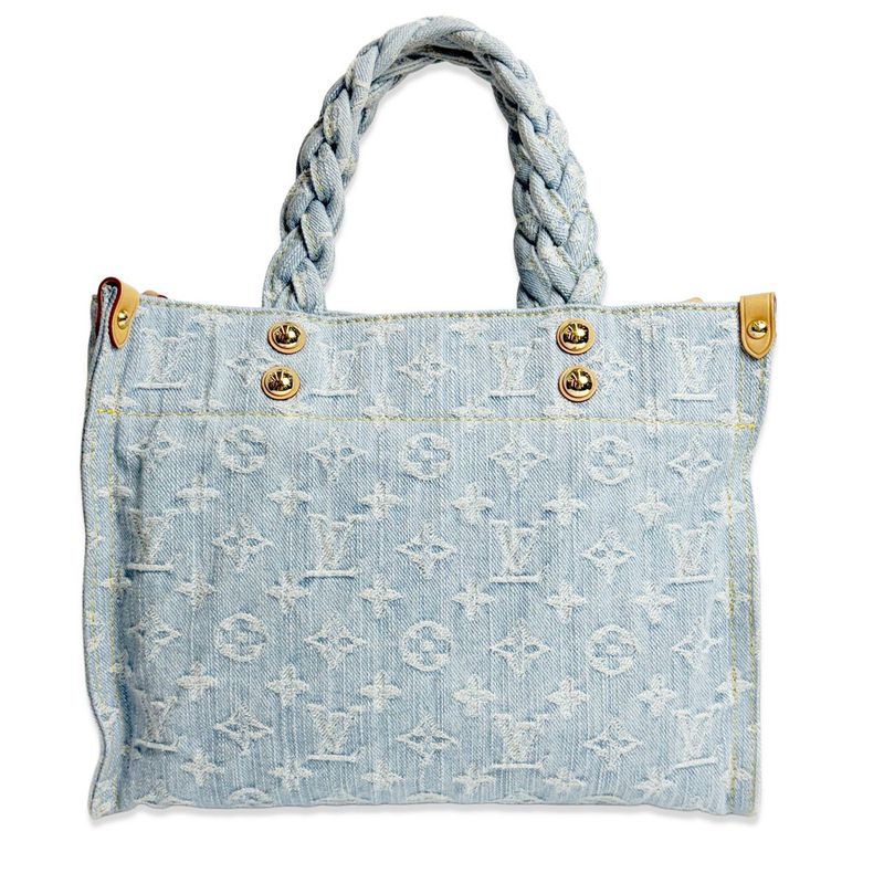 Louis Vuitton Monogram Denim Tote Togo PM 2-Way