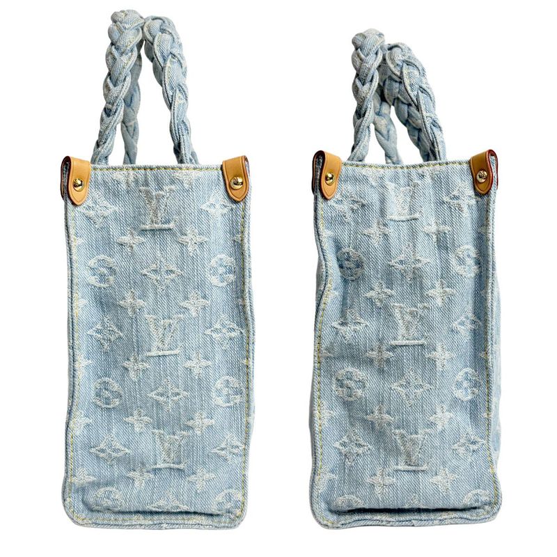 Louis Vuitton Monogram Denim Tote Togo PM 2-Way