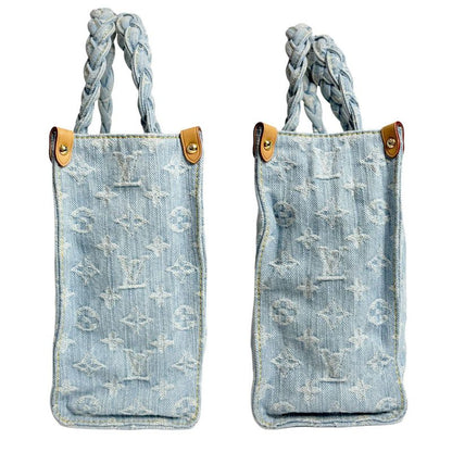 Louis Vuitton Monogram Denim Tote Togo PM 2-Way