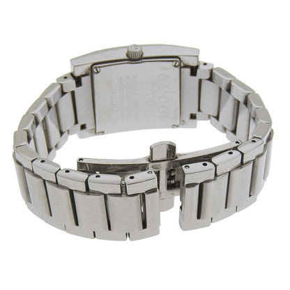 Gucci Stainless Steel Quartz Analog Display Silver Dial Watch