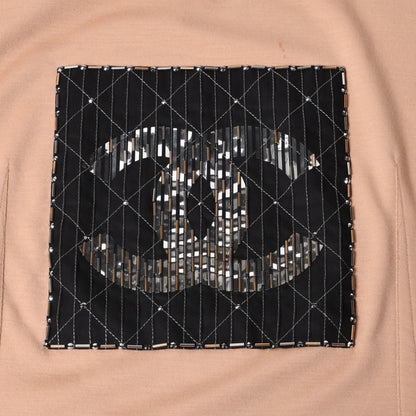 Chanel Short Sleeve T-Shirt CC Logo Multicolor Beads 50 — view 8