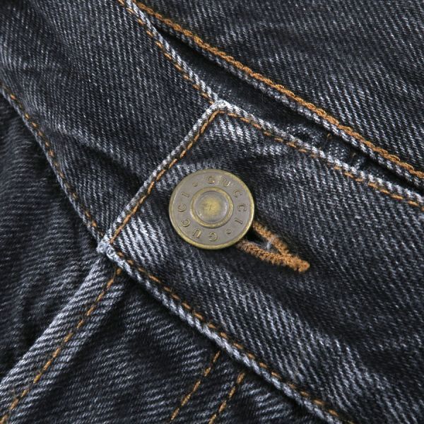 Gucci Denim Pants Black