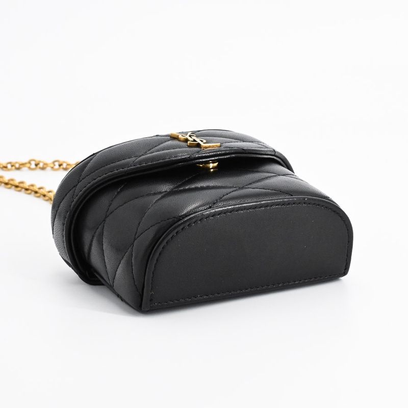 Saint Laurent Shoulder Bag June Micro Box Chain