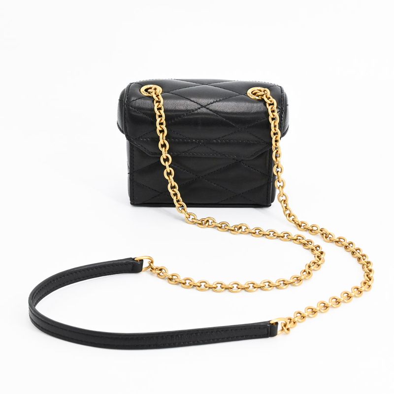 Saint Laurent Shoulder Bag June Micro Box Chain