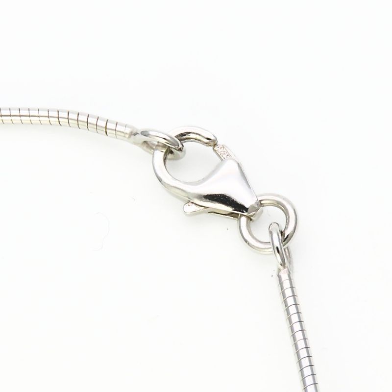 Hermes Necklace Pop Metal Silver Gold Pendant