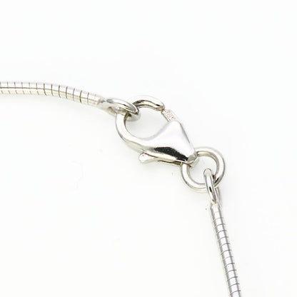 Hermes Necklace Pop Metal Silver Gold Pendant