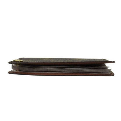 Louis Vuitton Card Case Holder Cles D'presion Monogram Brown Clear