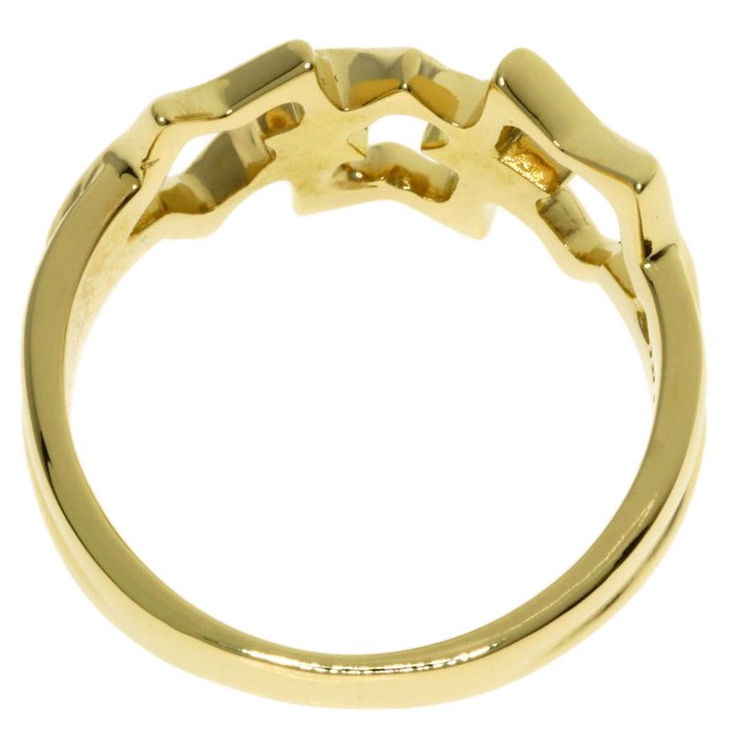 Tiffany & Co Triple Star Ring 18k Yellow Gold