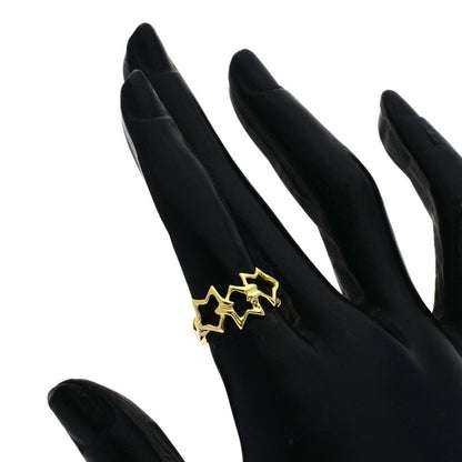 Tiffany & Co Triple Star Ring 18k Yellow Gold