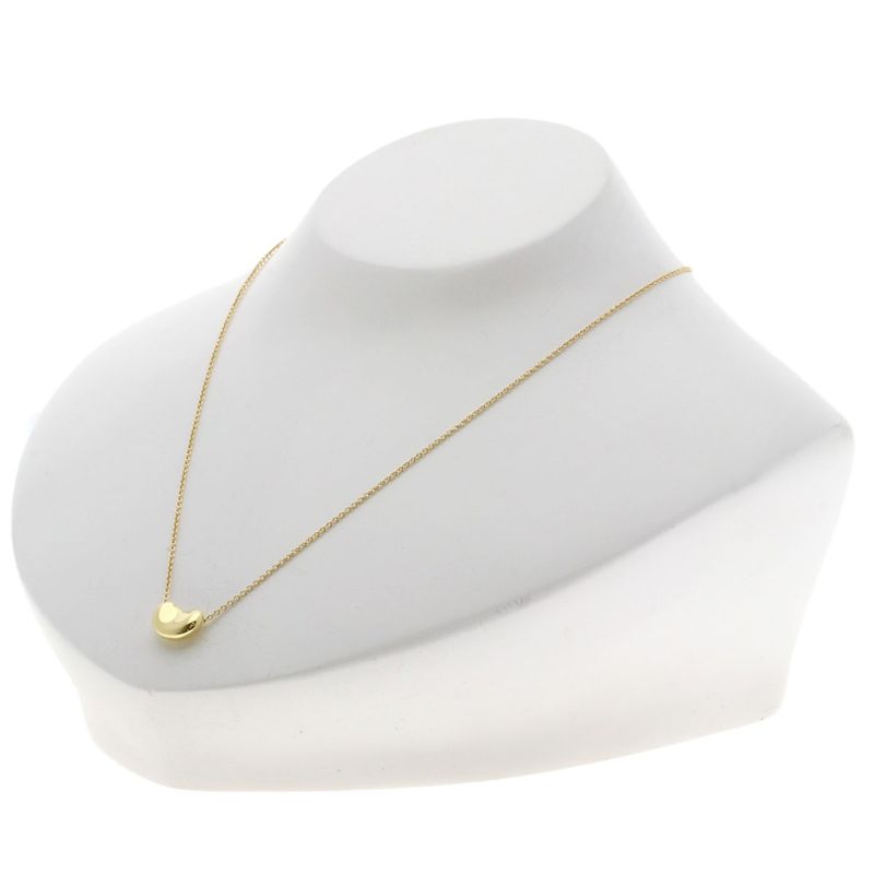 Tiffany & Co Bean Necklace 18k Yellow Gold