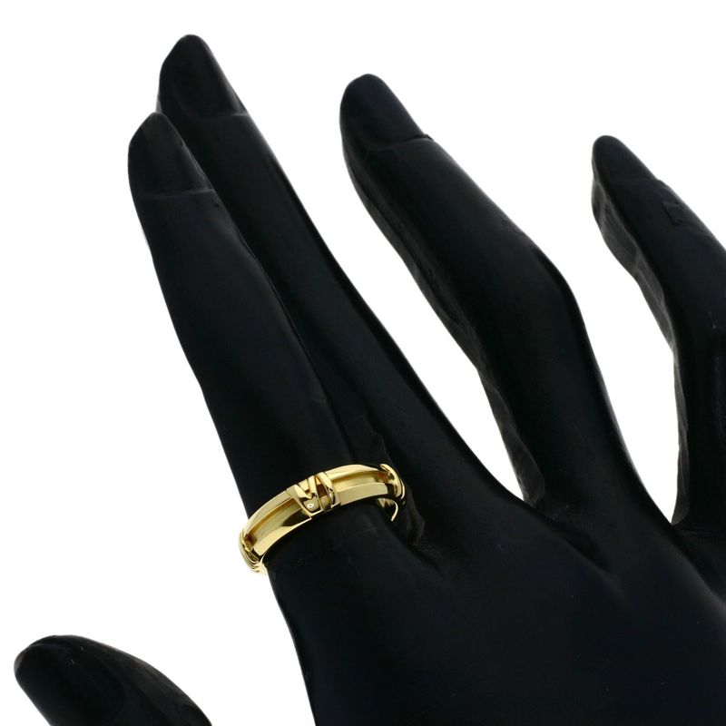 Tiffany & Co Atlas Numeric Ring 18k Yellow Gold