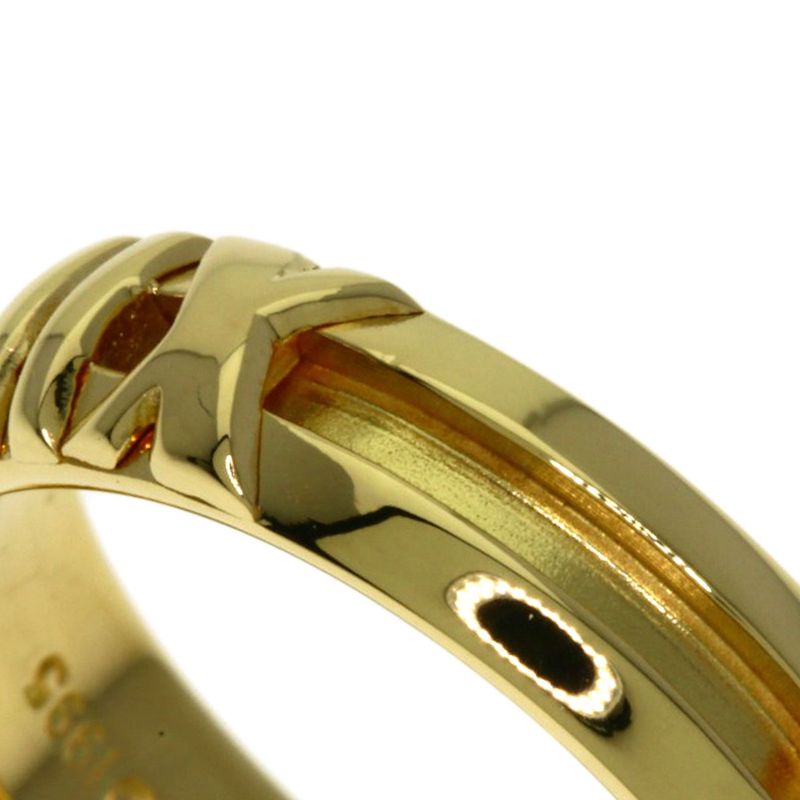 Tiffany & Co Atlas Numeric Ring 18k Yellow Gold