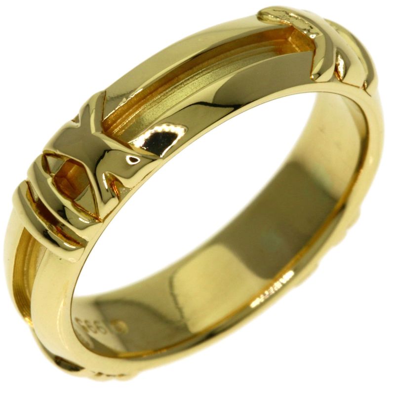 Tiffany & Co Atlas Numeric Ring 18k Yellow Gold