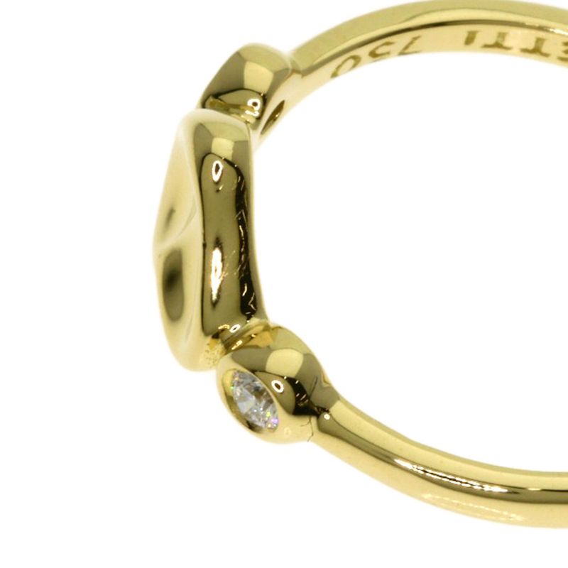 Tiffany & Co Full Heart Diamond Ring 18k Yellow Gold