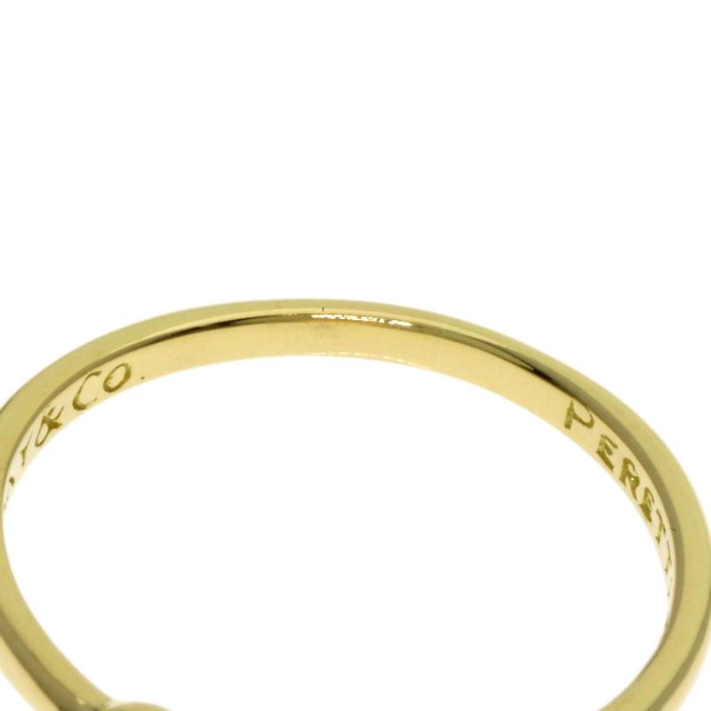 Tiffany & Co Full Heart Diamond Ring 18k Yellow Gold