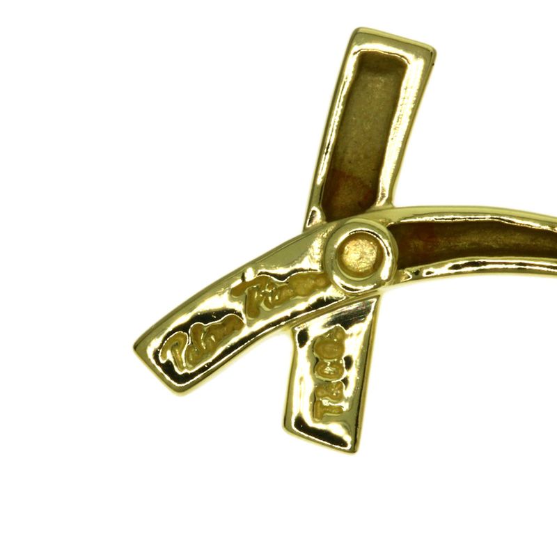 Tiffany & Co Kiss Earrings 18k Yellow Gold