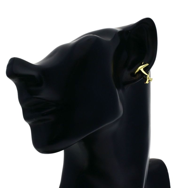 Tiffany & Co Kiss Earrings 18k Yellow Gold