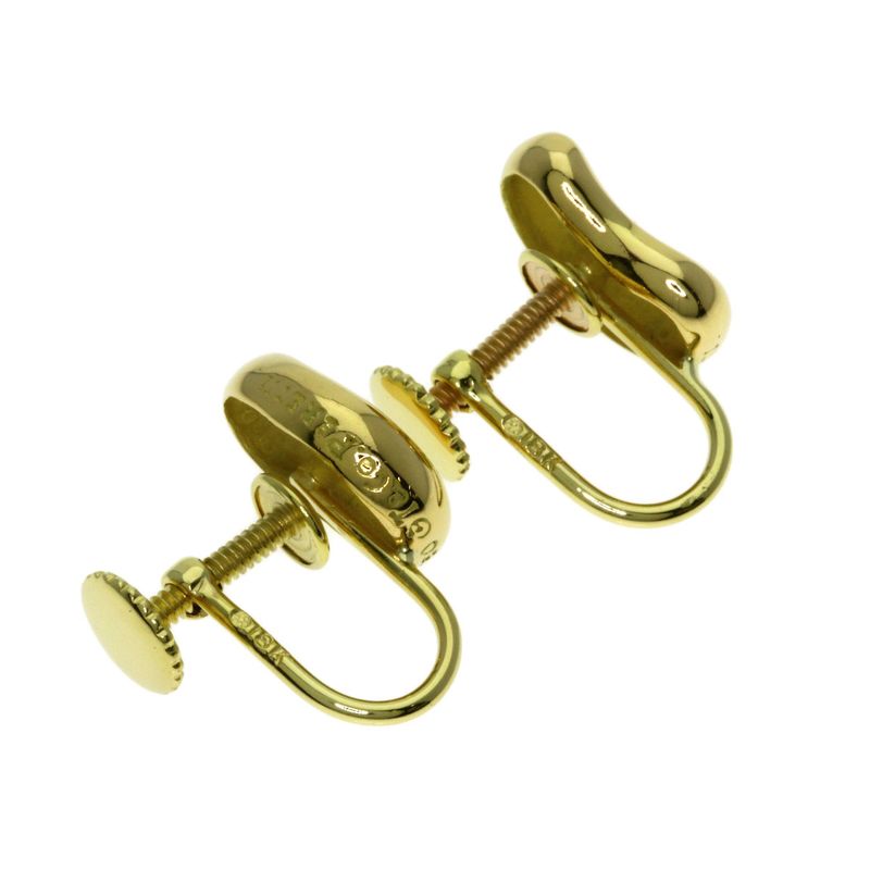 Tiffany & Co Bean Earrings 18k Yellow Gold