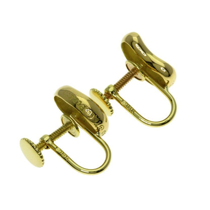 Tiffany & Co Bean Earrings 18k Yellow Gold