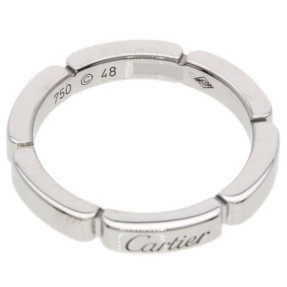 Cartier Maillon Panthère 48 Ring 18k White Gold