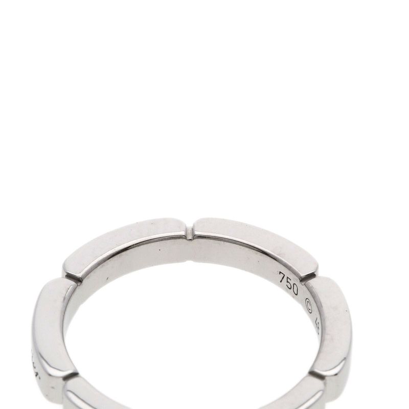 Cartier Maillon Panthère 48 Ring 18k White Gold
