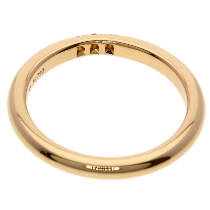 Tiffany & Co Forever Wedding Diamond Ring 18k Pink Gold