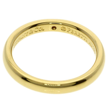 Tiffany & Co Stacking Band Diamond Ring 18k Yellow Gold