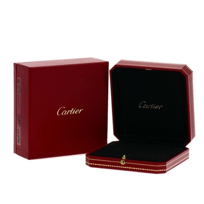 Cartier Love Sleop Diamond Necklace 18k White Gold 18k Pink
