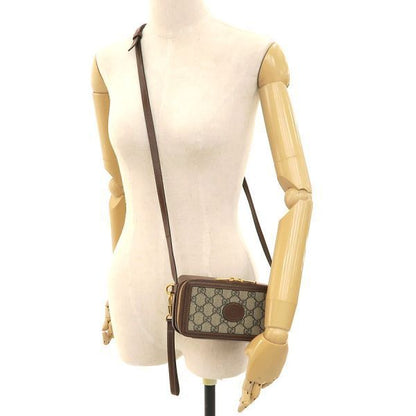 Gucci GG Supreme Interlocking Messenger Bag