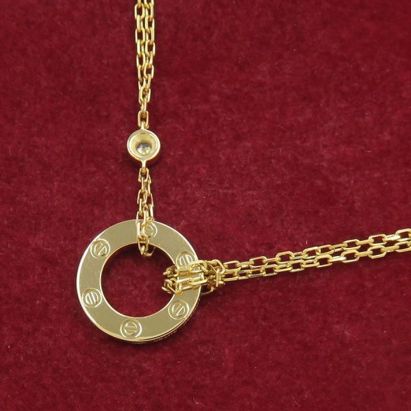 Cartier Love Circle Necklace Diamond
